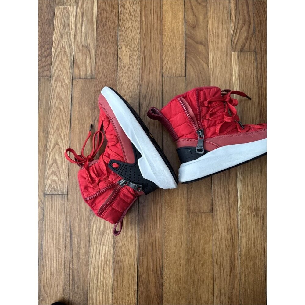 Pajar -30° C -22 F Waterproof Insulated Boots w/ Vibram Sole Red/White Size 5.5 - Picture 9 of 11
